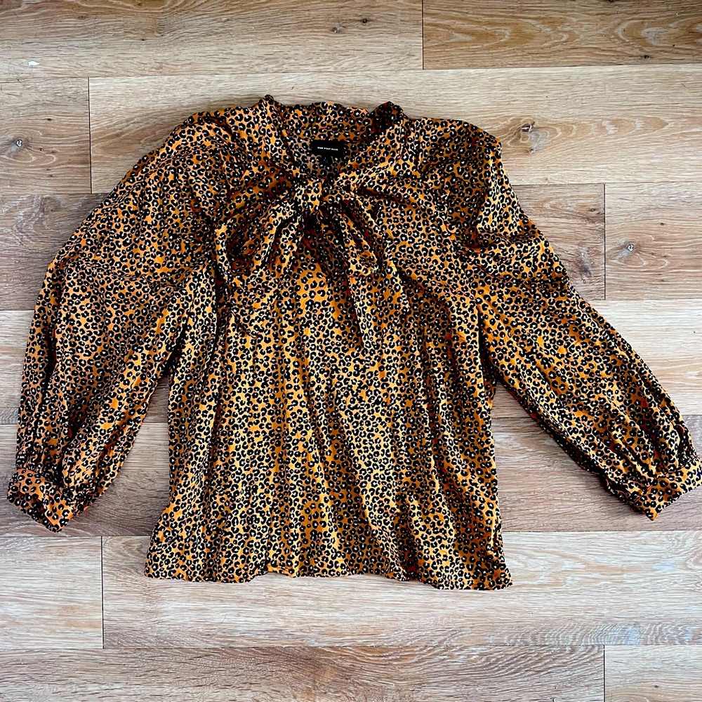 Animal Print Blouse